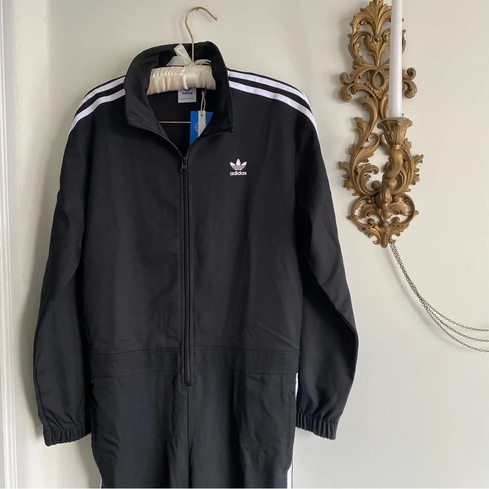 ADIDAS BLACK JUMPSUIT - Picture 4 of 13